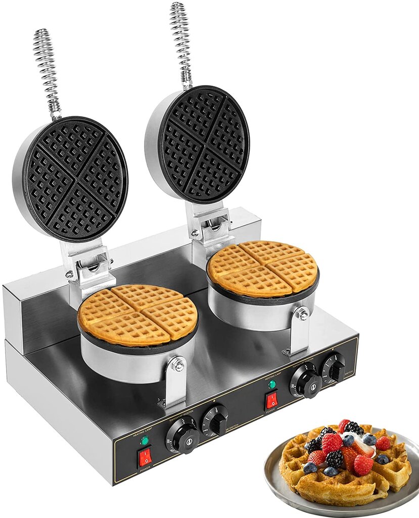 Electric Double Waffle Baker